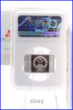 China Forbidden City 600th Anniv Silver Proof Set PF70 Ultra Cameo Gov COA Box