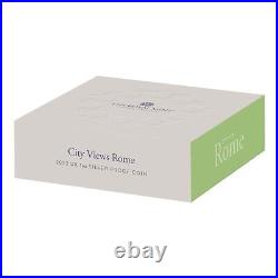 City Views Rome 2022 UK 1oz Silver Proof Coin (withBox & COA)