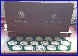 Coin Fine Silver Proof Sydney 2000 Olympic 16 x $5 Coin Series Australia Box Coa Coin Fine Silver Proof Sydney 2000 Olympic 16 x $5 Coin Series Australia Box Coa