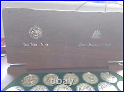 Coin Fine Silver Proof Sydney 2000 Olympic 16 x $5 Coin Series Australia Box Coa Coin Fine Silver Proof Sydney 2000 Olympic 16 x $5 Coin Series Australia Box Coa