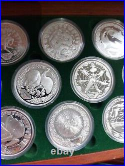 Coin Fine Silver Proof Sydney 2000 Olympic 16 x $5 Coin Series Australia Box Coa Coin Fine Silver Proof Sydney 2000 Olympic 16 x $5 Coin Series Australia Box Coa