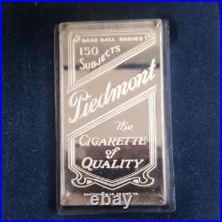 Danbury Mint Honus Wagner Pittsburgh Pirates Baseball Silver Proof with Box