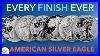 Discover Every Finish Ever Minted On The American Silver Eagle