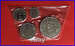 Egypt-2 Sets Of Sealed Silver Proof Coins(1964&1966), With Original Red Box. Rare