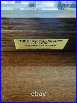 Franklin Mint Silver Proof Set 50Pcs The Greatest Sailing Ships In Display Box