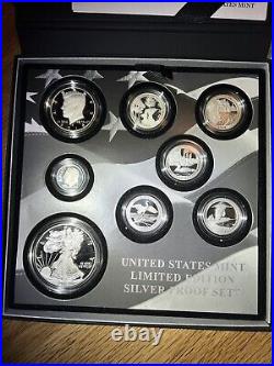 Gem 2018 S Limited Edition Silver Proof Set Exact Coins In Pics Box & COA