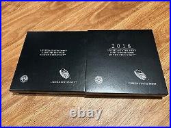 Gem 2018 S Limited Edition Silver Proof Set Exact Coins In Pics Box & COA