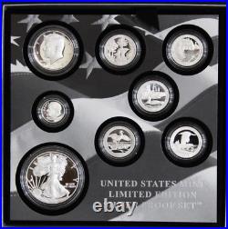 Gem 2018 S Limited Edition Silver Proof Set Exact Coins In Pics Box & COA 8034 Gem 2018 S Limited Edition Silver Proof Set Exact Coins In Pics Box & COA 8034