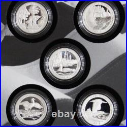 Gem 2018 S Limited Edition Silver Proof Set Exact Coins In Pics Box & COA 8034 Gem 2018 S Limited Edition Silver Proof Set Exact Coins In Pics Box & COA 8034
