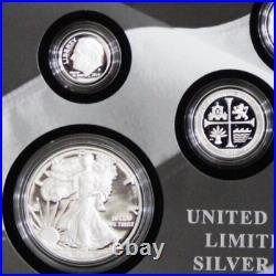 Gem 2019 S Limited Edition Silver Proof Set Exact Coins In Pics Box & COA 8039 Gem 2019 S Limited Edition Silver Proof Set Exact Coins In Pics Box & COA 8039