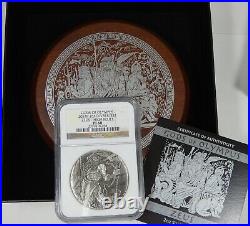 Gods of Olympus 2014 High Relief 2 oz Silver PROOF $2 NGC PF68 + Box & COA