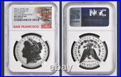 IN HAHD 2024-S MORGAN PEACE REVERSE PROOF, SAN FRAN ER PR69, WithBOX COA IN HAHD 2024-S MORGAN PEACE REVERSE PROOF, SAN FRAN ER PR69, WithBOX COA