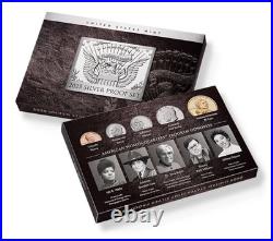 IN-HAND 2025 S US Mint Silver Proof Set 10 Coins with Box & COA 25RH, With Penny