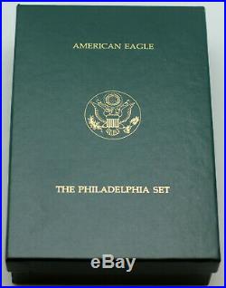 In Box 1993 Gold Silver American Eagle Proof Philadelphia Set