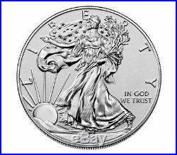 In Hand 2019 S Enhanced Reverse Proof Silver Eagle With Box And Numbered Coa