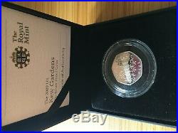 Kew gardens 50p silver proof boxed with coa the best never opened