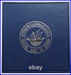 Kuwait 5 Dinars 2014 Sheikh Sabah IV Silver Proof, Box + Coa Rare