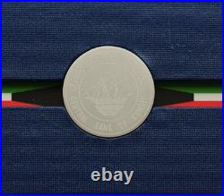 Kuwait 5 Dinars 2014 Sheikh Sabah IV Silver Proof, Box + Coa Rare
