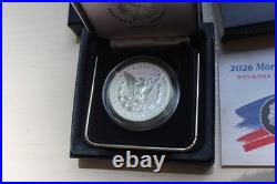 LOOK! 2026 Morgan Dollar REVERSE PROOF $1 Philadelphia US Mint with Box and COA