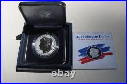LOOK! 2026 Morgan Dollar REVERSE PROOF $1 Philadelphia US Mint with Box and COA