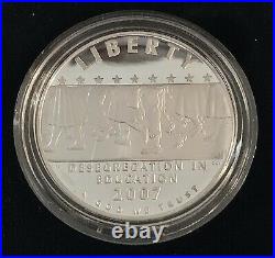 Little Rock CHS Desegregation Silver Dollar Proof Coin Box & Certificate Include