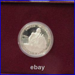 Lot 12 1982 S Geo Washington 250 Anniversary Silver Proof Half Dollar Box Coa