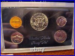 Lot Of 10 1968 Proof Sets With Silver Half Dollar In Original Box