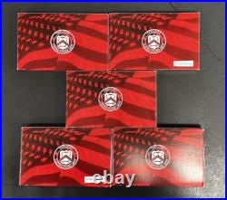 Lot Of 5X 2006-S Silver Proof Set Complete Original Boxes & COAs US Mint OGP