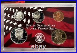 Lot Of 5X 2006-S Silver Proof Set Complete Original Boxes & COAs US Mint OGP