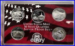 Lot Of 5X 2006-S Silver Proof Set Complete Original Boxes & COAs US Mint OGP