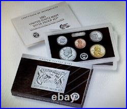 Lot Of 6 2023s Us Mint Silver Proof Sets, Unopened San Fran Mint Shipping Box