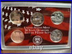 Lot Of 6 State Quarter Silver Proof Sets-30 Coins No Boxes Lot Of 6 State Quarter Silver Proof Sets-30 Coins No Boxes