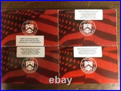 $ Lot of 18 US Mint SILVER Proof Set Sets 2000 to 2014 2017 2019 & 2021 + 2 Box