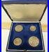 Monaco Essais Silver Proof 4-coin Pattern / Trial Set 1950 Boxed Mintage of 500