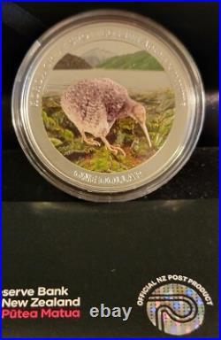 New Zealand 2024 1oz Silver Proof Coin- Kiwi Coins Series with Box and COA