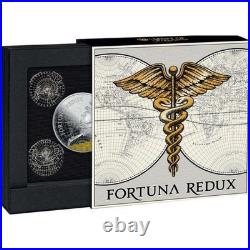 Niue 2020 Fortuna Redux Silver Proof Coin Mercury In Box