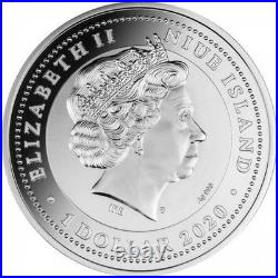 Niue 2020 Fortuna Redux Silver Proof Coin Mercury In Box