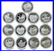 North American Big Game Super Slam Silver Proof Complete Set 27 oz Box & COAs
