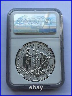 PF70 NGC 2020 Mayflower Anniversary 99.9% Silver REVERSE Proof With Box And CoA