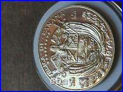PR 1974 PANAMA BALBOA w HOLDER & Box Stuning Cameo Brilliant 900 Silver Proof PR 1974 PANAMA BALBOA w HOLDER & Box Stuning Cameo Brilliant 900 Silver Proof