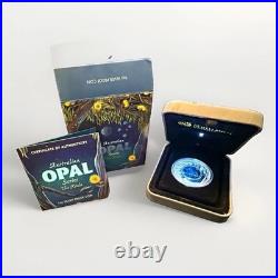 Perth Mint 2012 Australia $1.999 Silver Proof Opal Koala Coin Box and COA