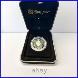 Perth Mint 2012 Australia $1.999 Silver Proof Opal Koala Coin Box and COA