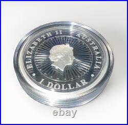 Perth Mint 2012 Australia $1.999 Silver Proof Opal Koala Coin Box and COA