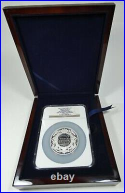 Prince George 2013 Christening £10 Silver Proof 69 Ultra Cameo NGC in Box
