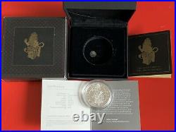 Rare 2017 Rm Queens Beasts The Lion Of England Silver Proof 1oz £2 Coin Box/coa