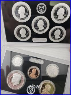 Rare 2019 S US Silver Proof Set 10 Coins WithOGP Box & COA (7). 999 Silver Coins