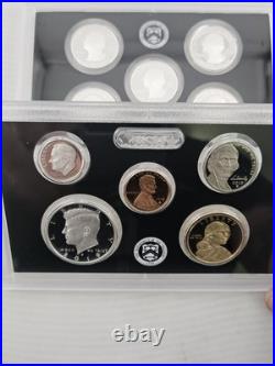 Rare 2019 S US Silver Proof Set 10 Coins WithOGP Box & COA (7). 999 Silver Coins