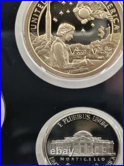 Rare 2019 S US Silver Proof Set 10 Coins WithOGP Box & COA (7). 999 Silver Coins