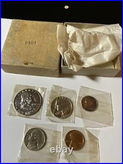 Rare Hard to Find 1951 Silver Proof Set in All Original Mint Box Packaging