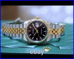 Rolex Datejust 126333 Gold and Silver Jubilee Bracelet with Gold Bezel